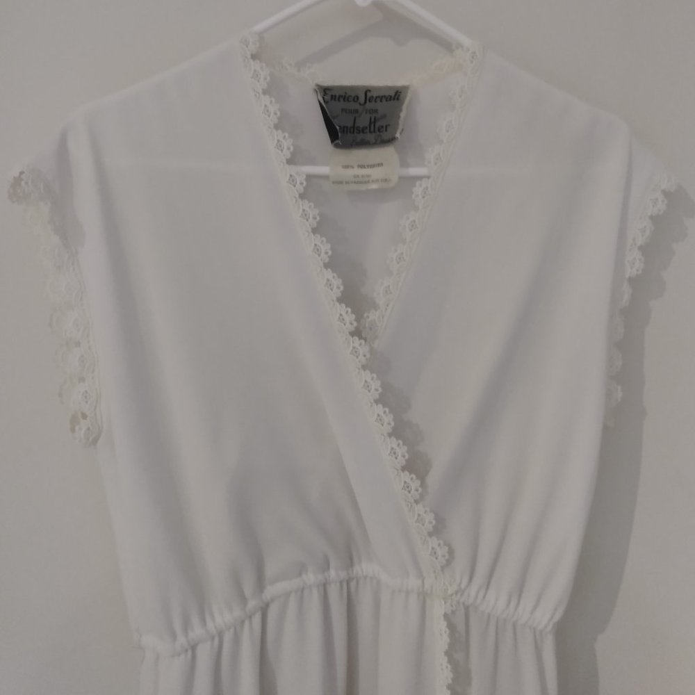 Enrico Seccati Wrap Slip Dress